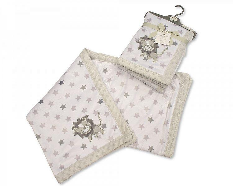 Baby Wrap with Embroidery - Lion - Kidswholesale.co.uk