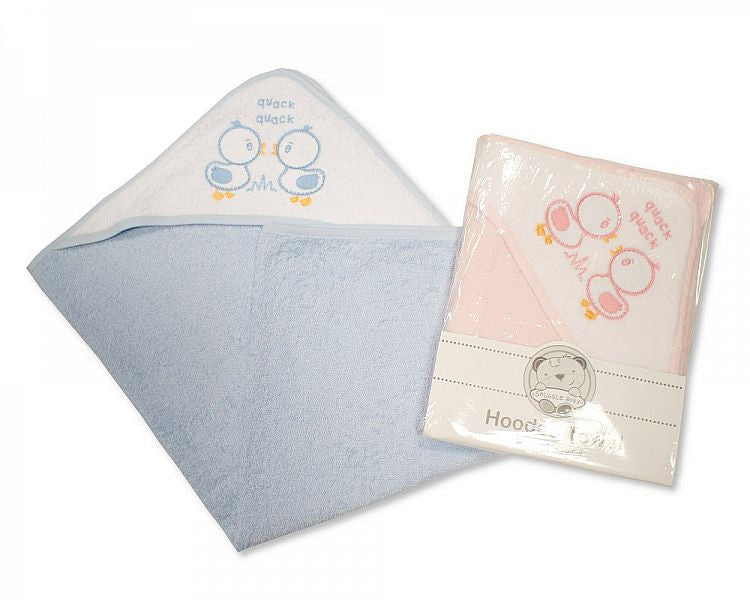 Baby Hooded Towel - Quack, Quack