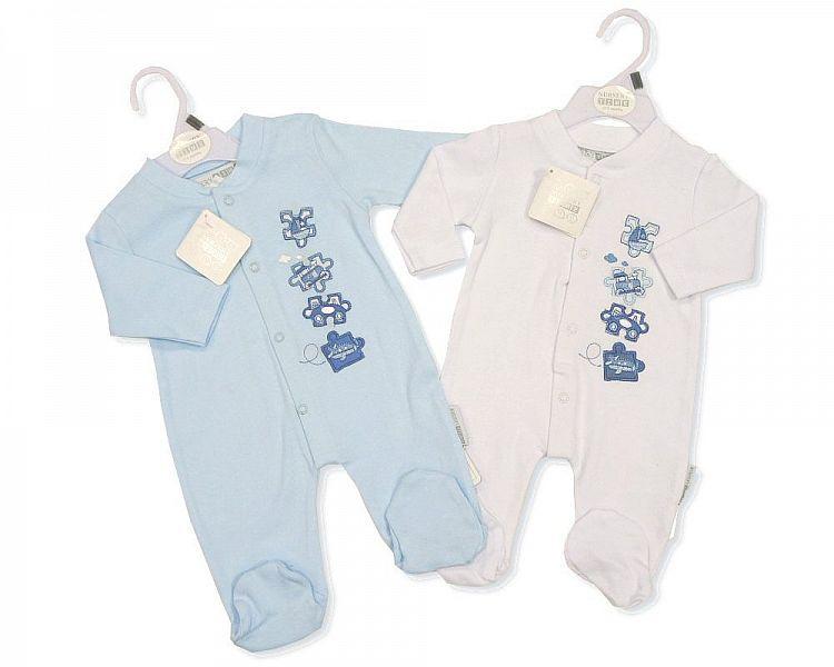 Baby Cotton All in One - 0257 - Kidswholesale.co.uk