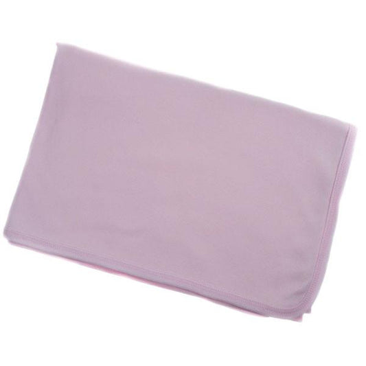 INFANTS PLAIN PINK RECEIVING WRAP: BW612-P - Kidswholesale.co.uk