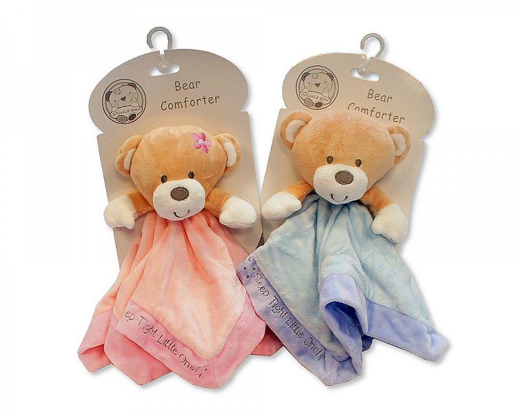 Baby Comforter - Teddy (GP-25-0779) - Kidswholesale.co.uk