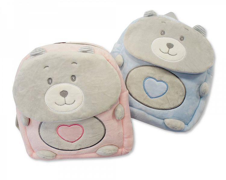 Toddler Backpack - Teddy - 23x23 cm (GP-25-0804) - Kidswholesale.co.uk