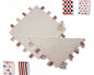 Boys Star Embossed Baby Comforter with Tags - White - (Gp-25-1024WB)