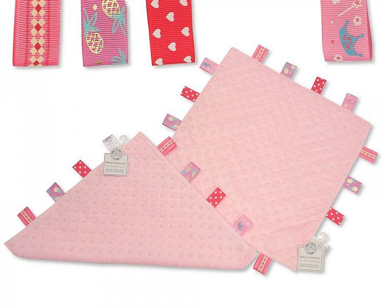 Baby Dotted Comforter with Tags - Pink-Gp-25-1025p - Kidswholesale.co.uk