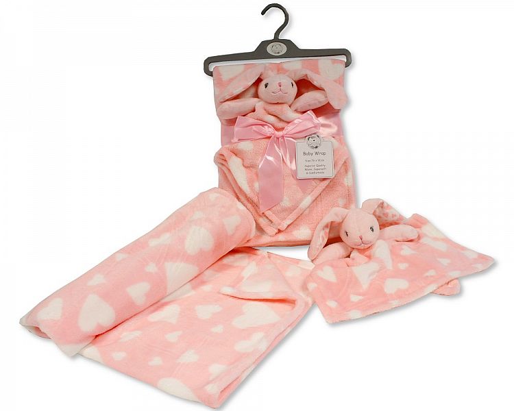 Baby Wrap with Comforter - Bunny (PK6) Gp-25-1104