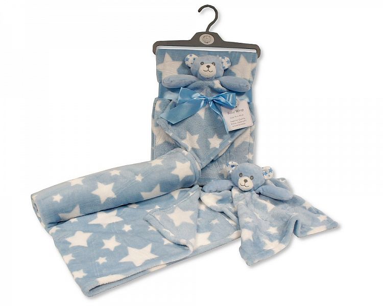 Baby Wrap with Comforter - Teddy (PK6) Gp-25-1105