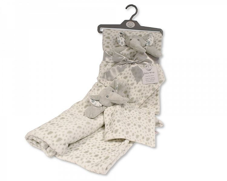 Baby Wrap with Comforter - Elephant (PK6) Gp-25-1106