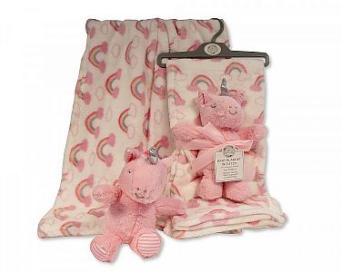 Unicorn Plush Toy with Blanket (PK6) Gp-25-1127P