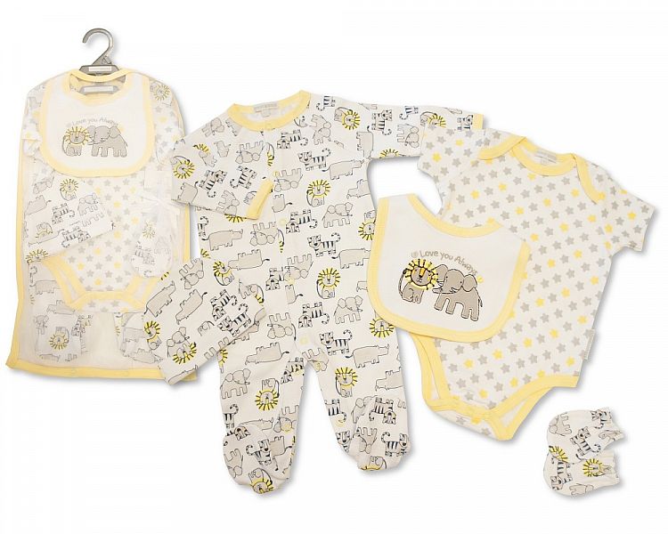 Baby 5 Pieces Gift Set - Love You Always (NB to 6 Months) (PK6) Gp-25-1170