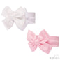 PLAIN HEADBAND W/GLITTER BOW - HB92 - Kidswholesale.co.uk