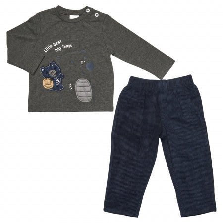 Baby Boys Cord Trouser Set - Bear Hugs (PK6) (6-24m) 04JTC9271