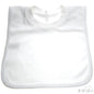 Plain Pop-On Bib (P4630-W) - Kidswholesale.co.uk