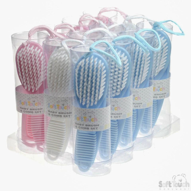 Deluxe Baby Brush & Comb Set: P604 - Kidswholesale.co.uk