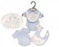 Premature Baby Boys 2 pcs Set - Cuddle & Hugs (3-5 to 5-8Lbs) (PK6) Pb-20-372s