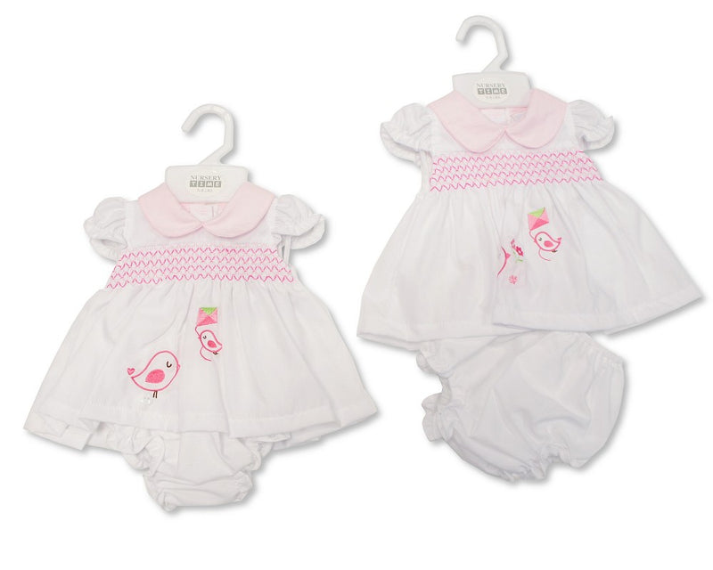 Premature Baby Poly/ Cotton Dress (3-8Ibs)-PB20-555