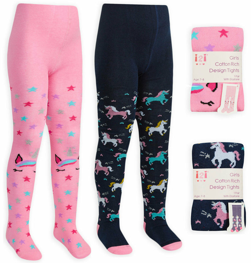 Unicorn Tights (2-8 Years) 46B519