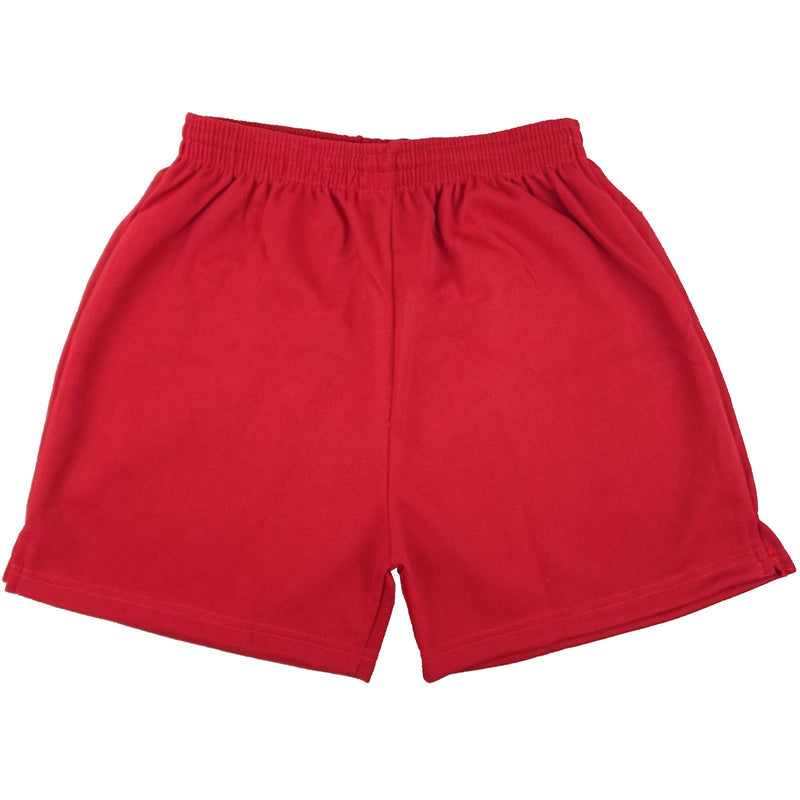 Red - Clearance School Mesh Shorts - P.E/Sports - 7-XXL - Kidswholesale.co.uk